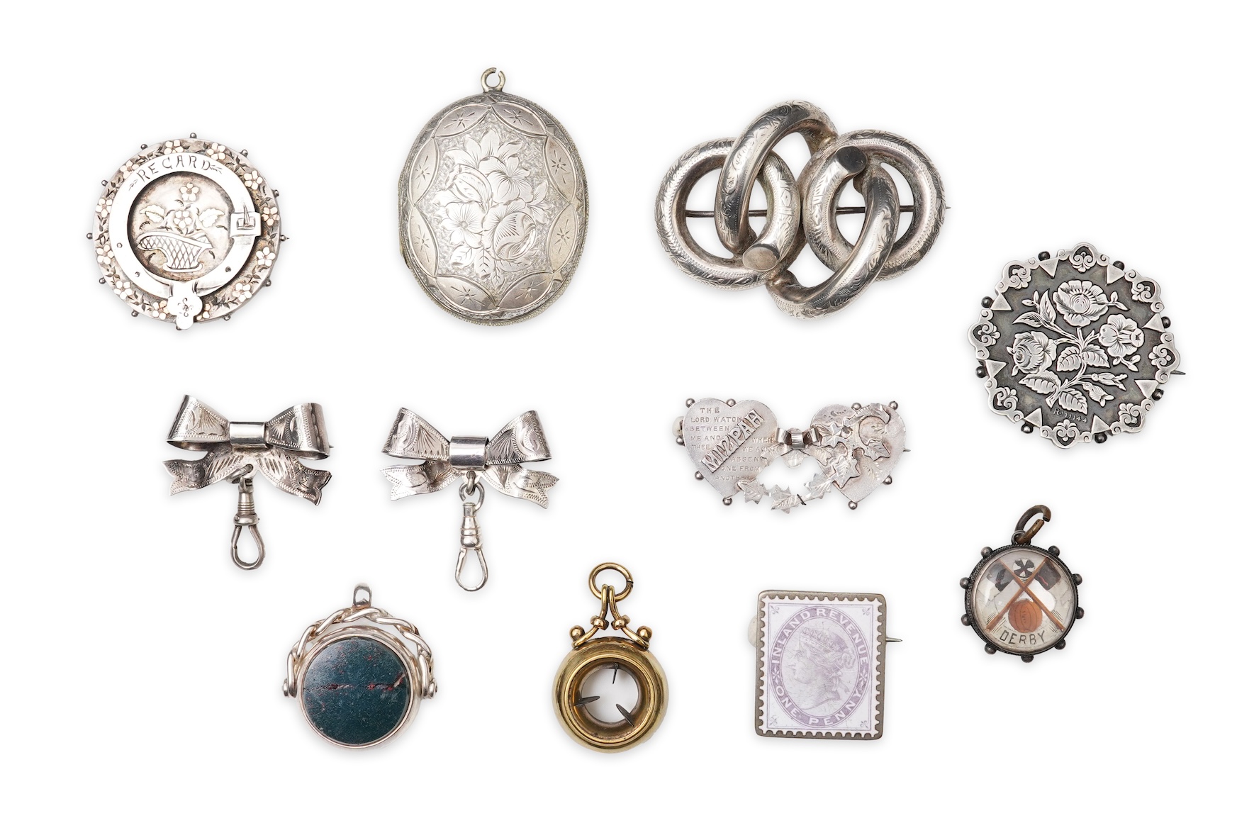 A collection of jewels, late 19th/early 20th century